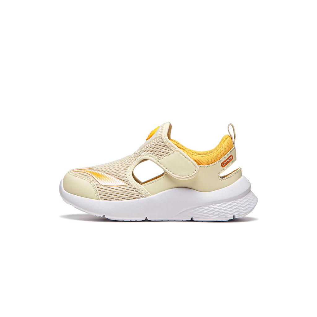 Li Ning Kids Fashion Casual Shoes Kids Casual Shoes Cloud-Apricot Amber-Yellow YKNT138-13