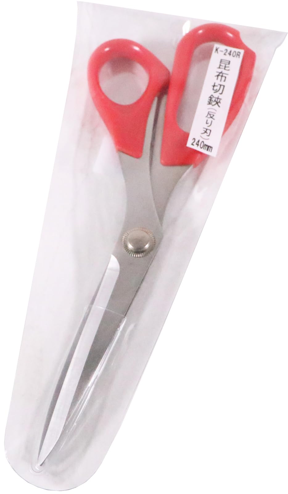 

Intec Kaneki Kombu Cutting Scissors Blade Stainless Steel 420J2 ABS Resin Japan BHS2401 (Curved Blade) K-240R Material Handle