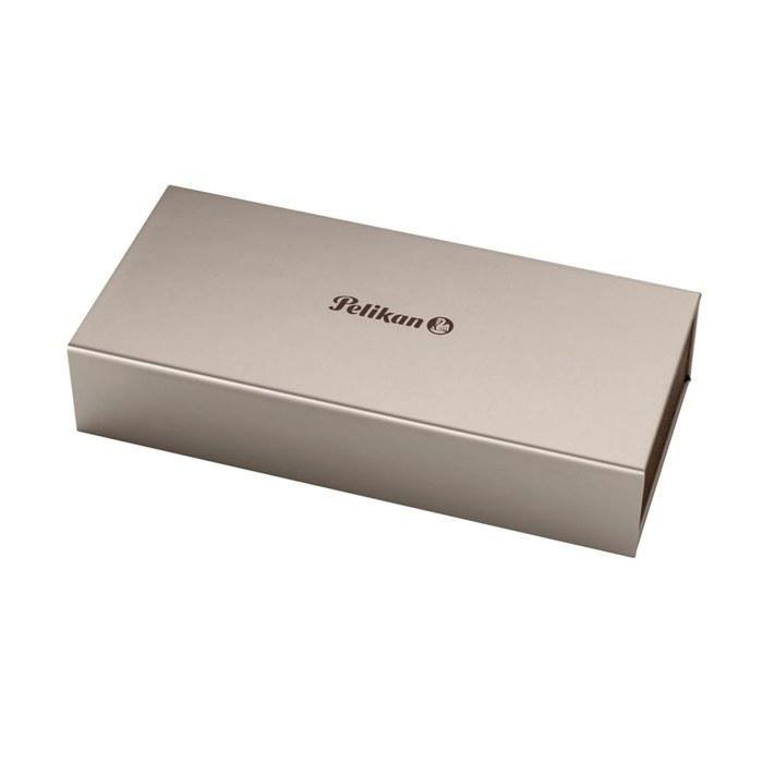 Pelikan Souvern M1000 Fountain Pen, EF Extra Fine Nib, Green Stripe