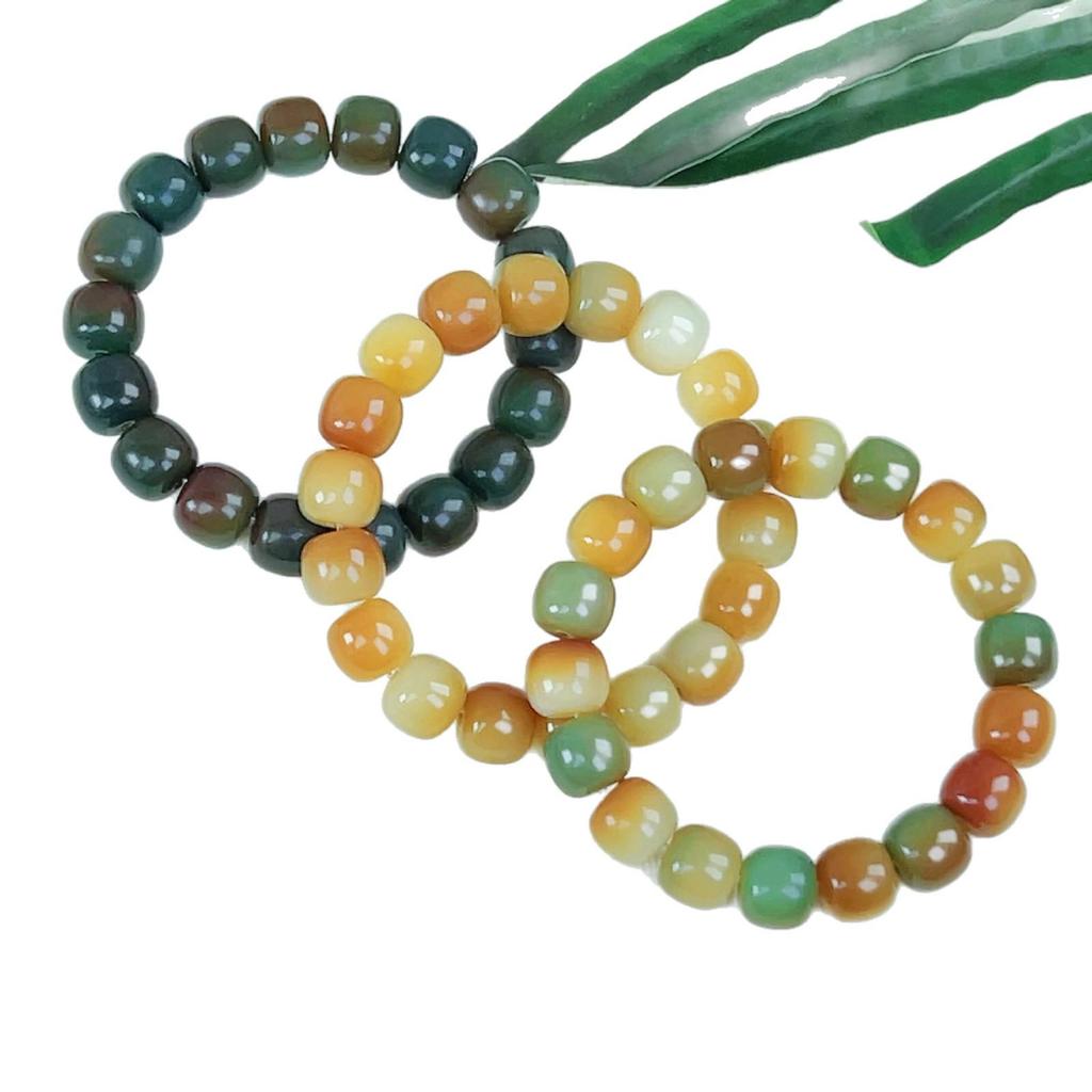 Bodhi Root Charcoal Burned Wrap-around Finger String - Soft Boutique Decompression Accessory