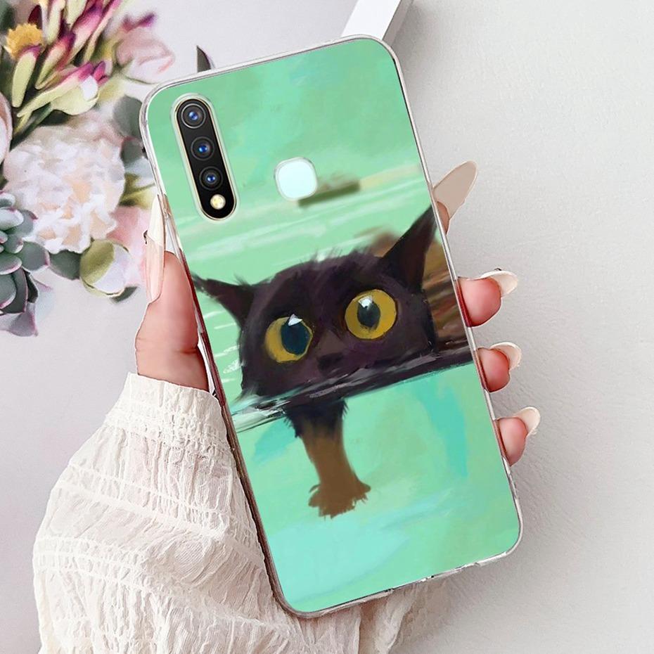 New Design Phone Case For Vivo 1915 Y19 Y5s Clear TPU Slim Back Cover For Vivo Y19 Y5s 1915 Soft Silicone Cases