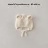 Windproof Knitted Warm Hat Soft Ear Protection Hats New Newborn Bonnet Hat  Kids