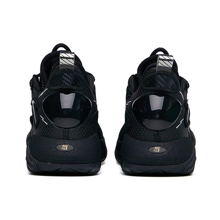 Anta Shock Wave 3 Pro Cushioning Slip Resistant Abrasion Resistant Coverage Support Impact Resistant Mid top 112141651S-3