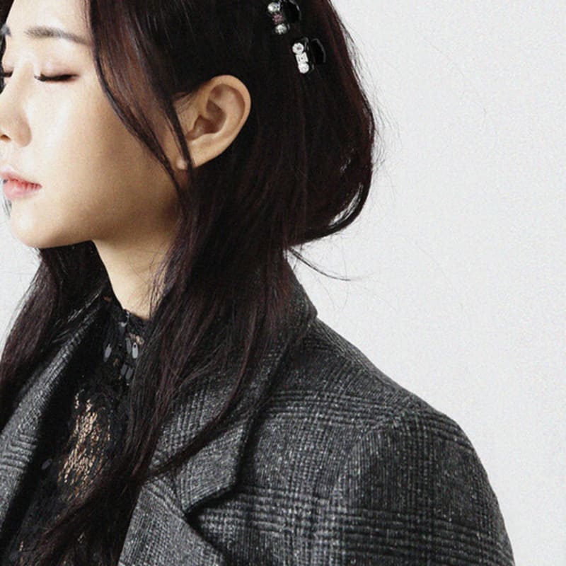 

RACOHA mini hairpin purple