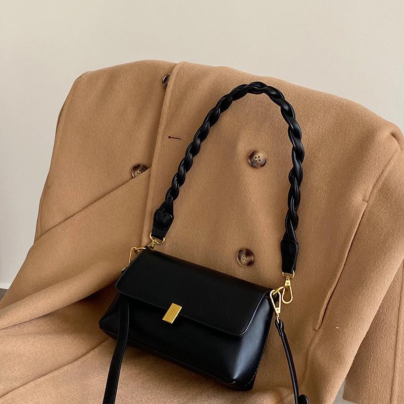 

Design Women s Bag PU Leather Vintage Underarm Bag Fashionable Small Shoulder Bag Casual Handbag Popular Mobile Wallet 21cmX14cmX7.5cm