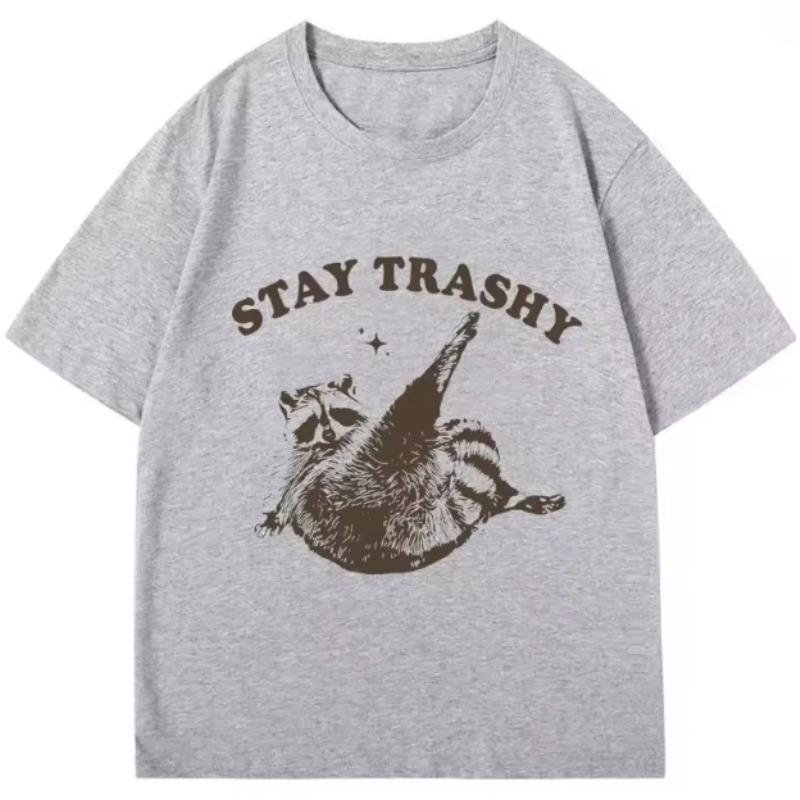 

Wholesale 2026 New Unisexs Short Sleeved Tshirt Womens Summer All Cotton High Street Y2K Retro Style Designer Luxury Tshirt 4XL