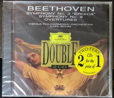 CD LUDWIG VAN BEETHOVEN, WIENER PHILHA - Symphonie No3 "Hero?que" / Symphoni 4373682 Deutsche Grammo 1992 US Classical Used