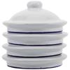 4Pcs Enamel Mug Top Lids Round Spill Proof Secure Fit for Cups Mugs Teacups Coffee Tea Drink Kitchen Teaware Replacement