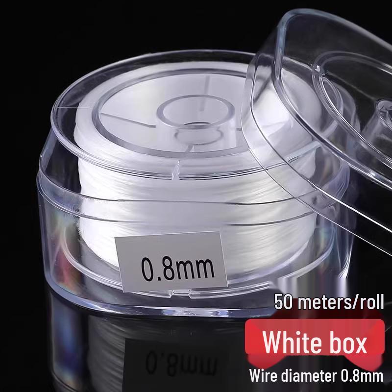 Elastic Silk Beading Cord: Wear-Resistant String for Threading and Soaking Beads and Bracelets