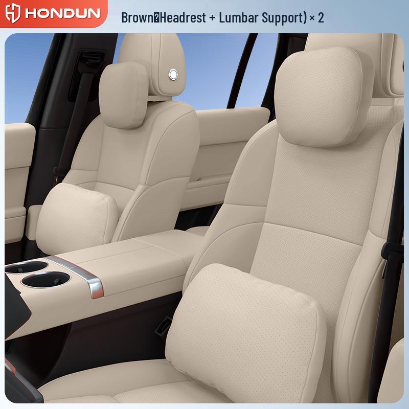 Essential Car Interior Mods: Voyah FREE+ Headrest, Lumbar & Neck Support Pillow Set