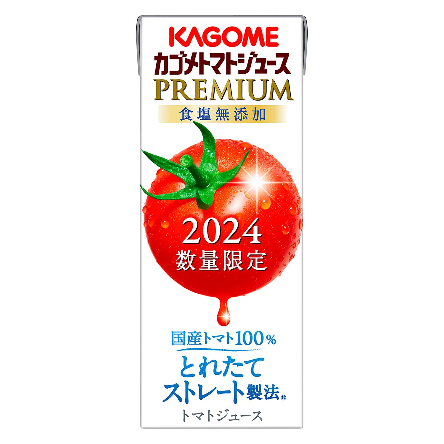 

time Kagome Tomato Juice Premium Salt Free 195ml x 24 bottles [Limited offer]