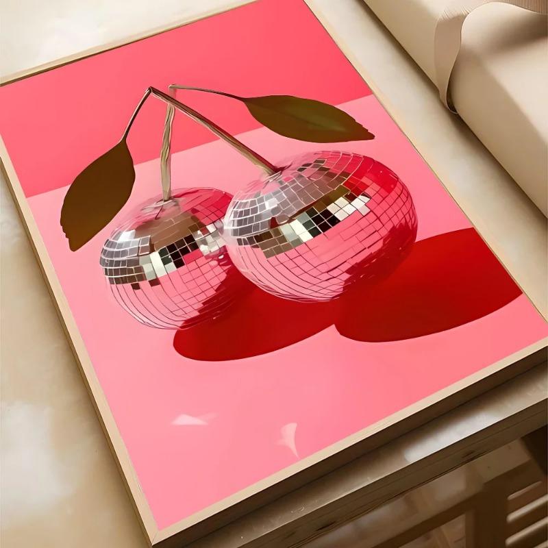 Party Canvas Painting Disco Ball Dancefloor Poster Home Living Room Bedroom Bar Cafe Art Decor Wall Art Decor