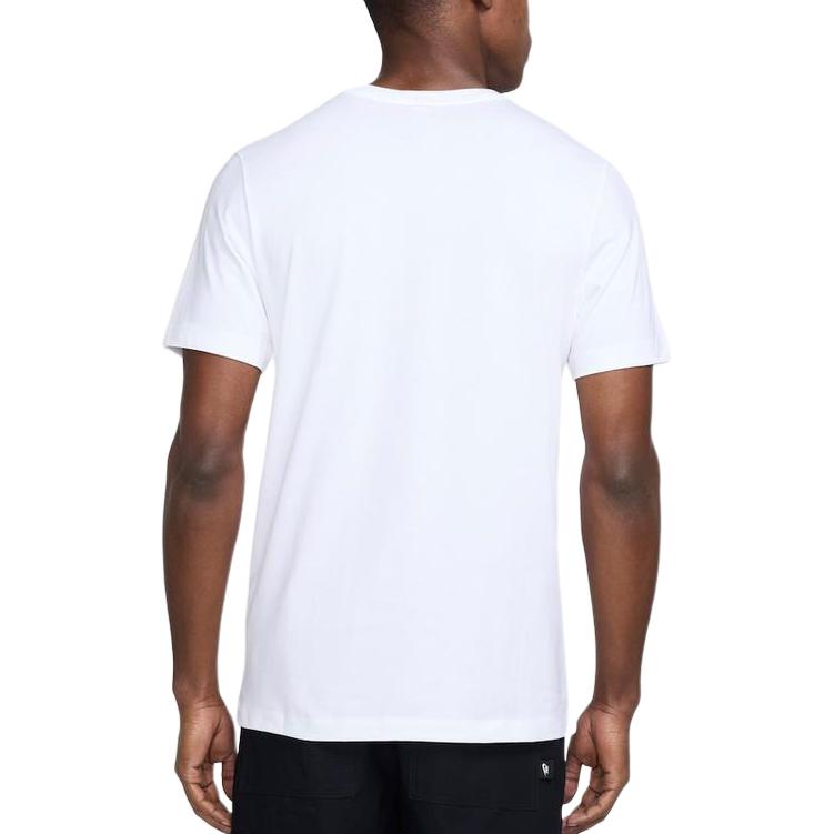 Nike T Shirts Men's White Crew Neck HQ3717-100