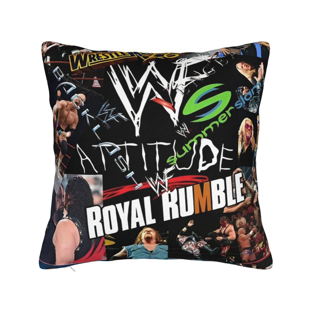 Pillow Cover Wrestlemania Wrestling   Morden Pillow Case For Sofa Car Home Decor Pillowcases