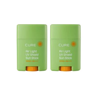 Cure Airlight UV Shield Sun Stick SPF50+ PA++++ 20g × 2 Pieces