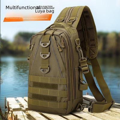 Luya Multifunktionaler großer Angel- und Outdoor-Sport-Rucksack