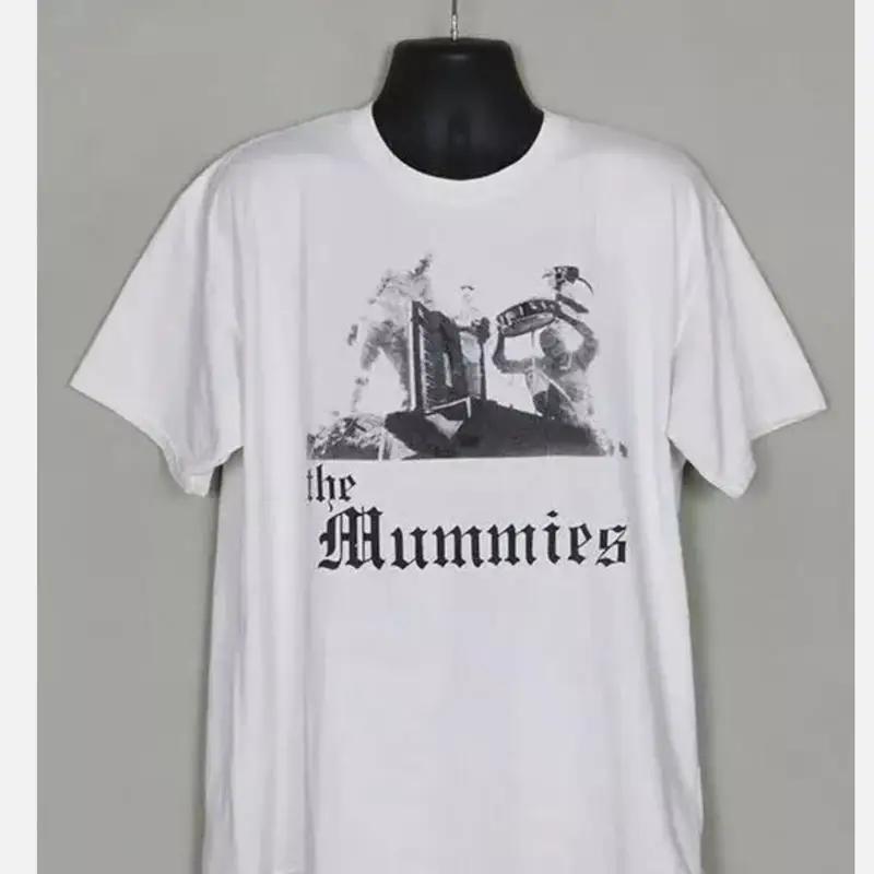 

The Mummies T Shirt Rare Reprinted White Metal Band 5XL різнокольоровий