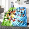 1pc Paw Patrol Adventure Flannel Blanket,Ultra Soft Warm Plush Throw for Home Bedroom Bed Sofa Cover Camping Picnic Gift Y72445