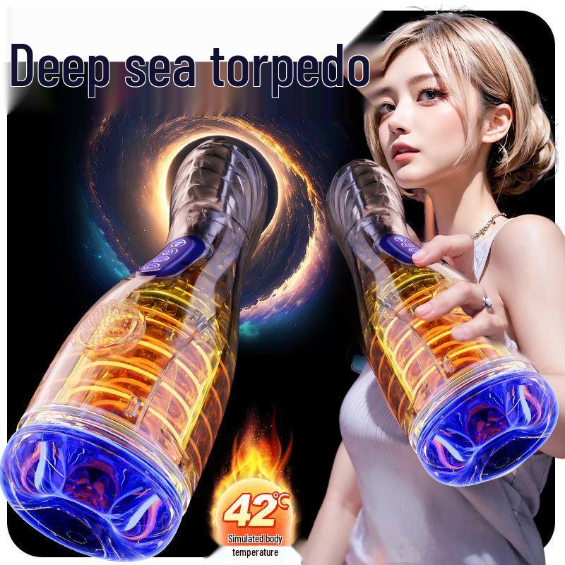 Long Love Electric Automatic Heating Telescopic Male Pleasure Cup