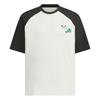 SS25 Loose Fit Round Neck Short Sleeve T-Shirt Men Tops Black White KC3369