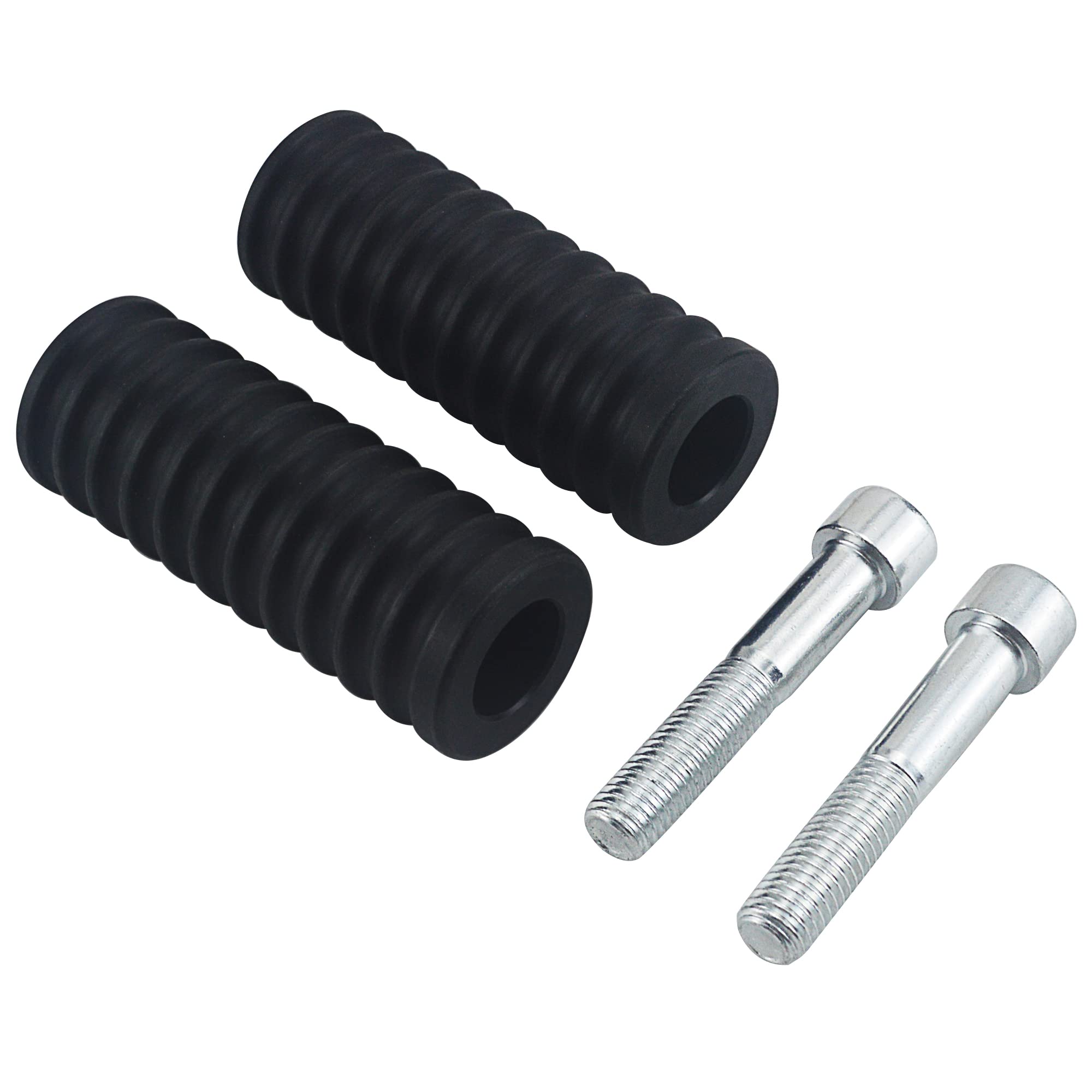 

WOWTK Crash Bar Frame Slider Ends for Harley Softail Street Bob, Lowrider, Heritage Classic 2018-2024