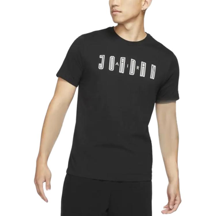 Jordan Breathable Sports Crew Neck Short Sleeve T-Shirt Men tops DA9909-010 3XL