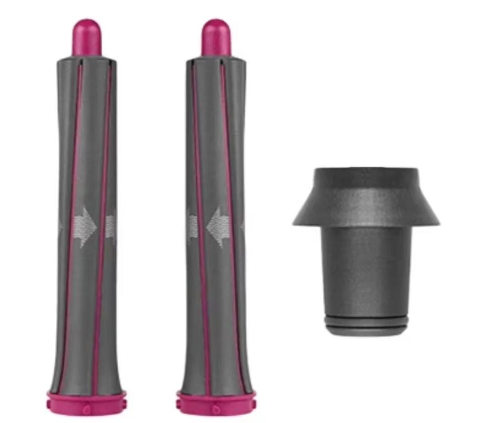 Automatic Curling Nozzle 30mm for Dyson Supersonic Hair Dryer Air Styler Attachment 2PCS Professional Styling Accessories