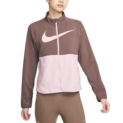 Jaqueta Feminina com Gola Alta, Zíper e Mangas Longas Color Block HV2648503