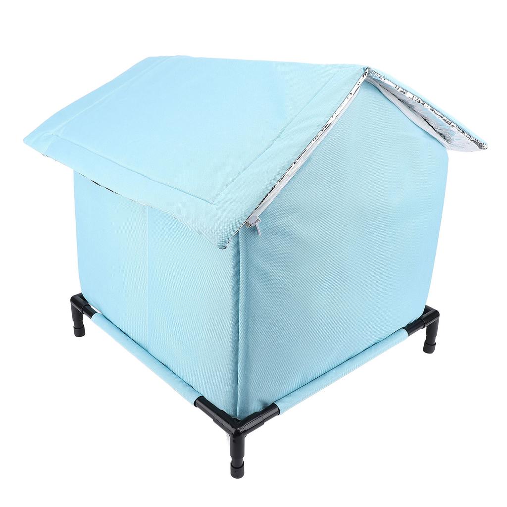 Outdoor Cat House Winter Warm Water Resistant Rainproof Large Space All Seasons   Enclosed Tent Insulated Shelter for Stray Cat