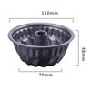 4inch 7inch Cake Pan Non-Stick Carbon Steel Bakeware Fluted Round Baking Mold for Oven Home Kitchen Reusable Easy Release