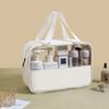 with Handle Portable Toiletry Pouch Transparent Skincare Products Organizer  Swimming