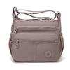Women Multi Pocket Nylon Crossbody Bag Lightweight Shoulder Handbag Travel Purse