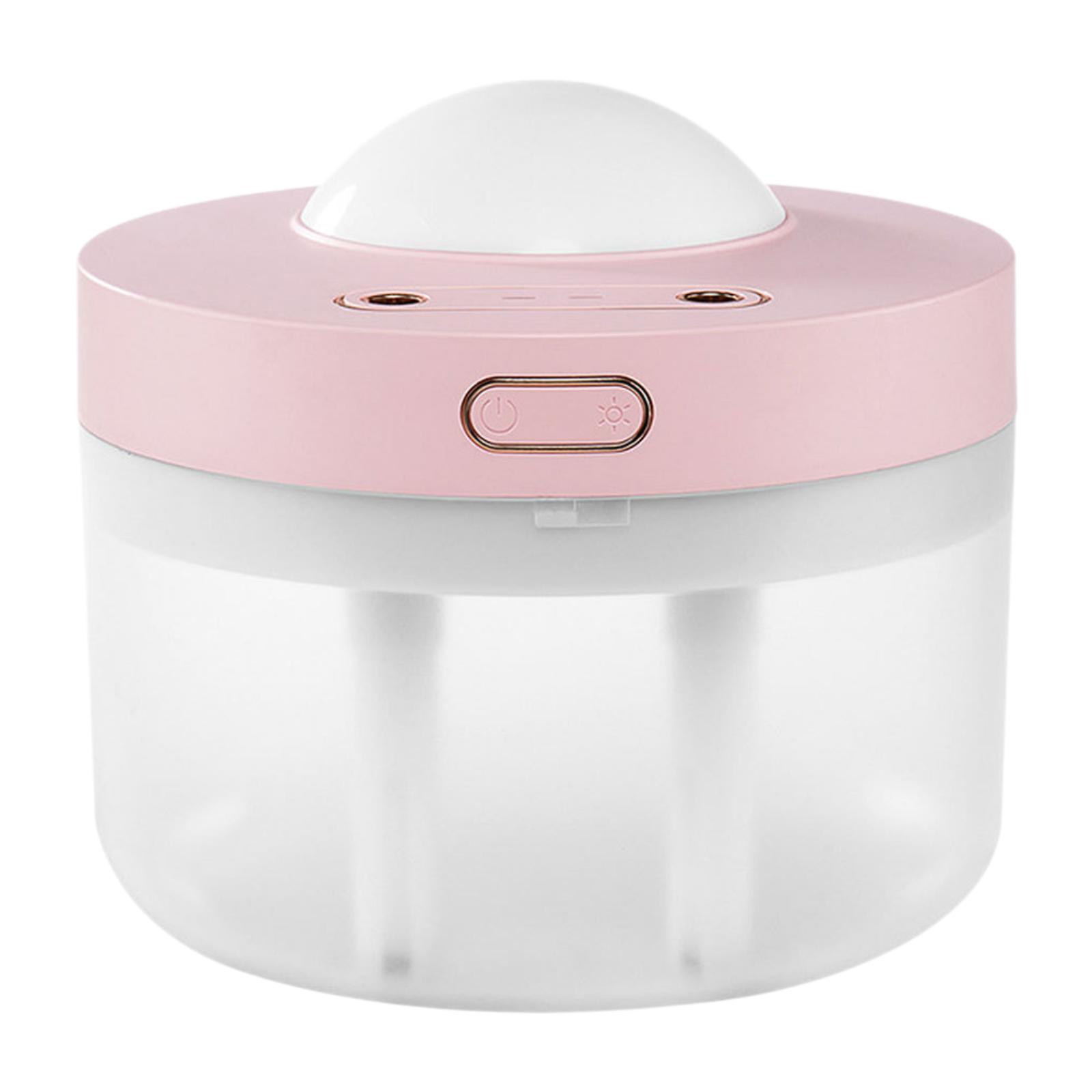 

Увлажнитель воздуха, проекционный орнамент, атмосферный светильник, многофункциональный настольный увлажнитель для офиса, спальни, стола для йоги, небольшого пространства розовый