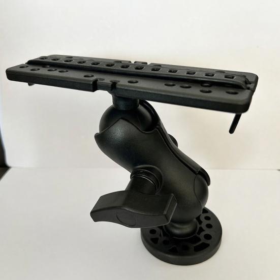 Kayak Fish Finder Mount Base Universal 360 Degrees Rotation Electronics Finder Holder Fish Finder Bracket Kayak Accessories