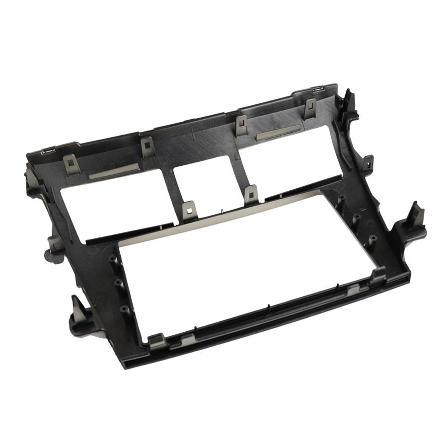 2 DIN Stereo rám pro autorádio Obložení obložení panelu pro Toyota Vios Yaris Sedan Belta