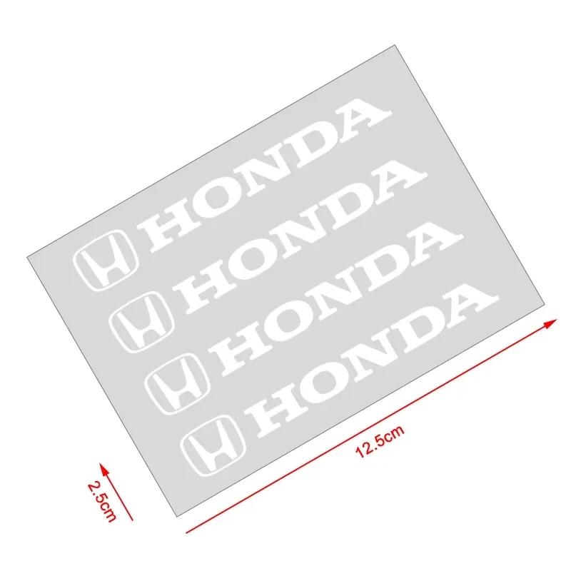 2025 Horké 4ks Stylingové Samolepky na Kliky Dveří Auta Samolepky na Pneumatiky Zrcátka Pro Honda Civci CRV Accord Mugen Prelude FIT City CRZ