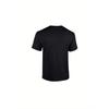 Taglie Europee T-shirt da Uomo Gatto Samurai Ninja, Stile Kawaii Anime Manga con Stampa Guerriero Kanji