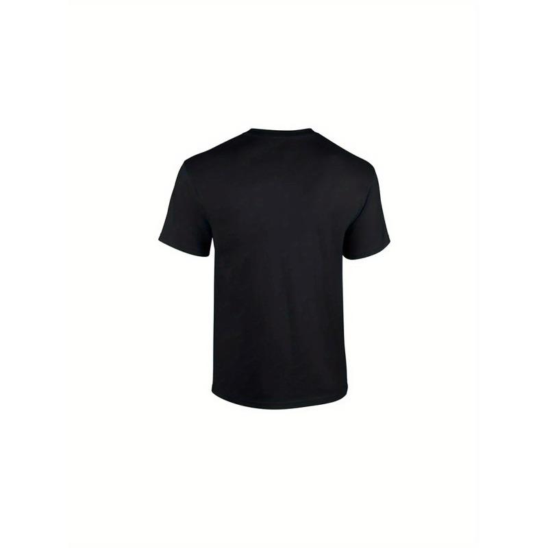 Taglie Europee T-shirt da Uomo Gatto Samurai Ninja, Stile Kawaii Anime Manga con Stampa Guerriero Kanji