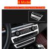 Car Styling Wind Volume Air Conditioning Switch Fan Buttons Covers Trim Stickers For BMW X5 X6 E70 E71 E72 Interior