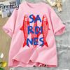 Sardines Graphic Tee Trendy Fish T-shirt Casual Short Sleeve Cotton T Shirt Streetwear Round Neck Tshirt Streetwear Cool Tees