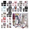 Printed Toilet Bath Mat And Shower Curtain Four-Piece Set