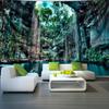 1Pc Ultra Large Size Cave Natural Swimming Pool Scenery Photo Background Wall Tapestry-Large Size Decorative Hanging Cloth
