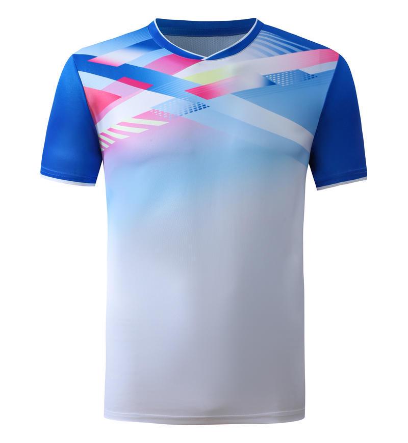 Breathable Quick-Drying Badminton & Tennis Team Jersey for Men & Women Men s 2XL