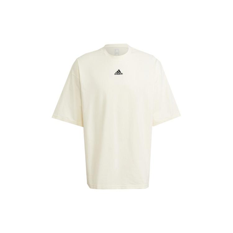 adidas Tee M Sports Stylish Casual Round Neck Short Sleeve White Men s H54034 XS