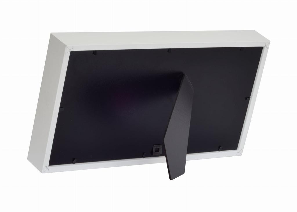 Ramka Na 3 Zdjęcia 10X15 Galeria 3D Głęboka Shadow Box 18X35Cm Biała