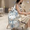 New High-value National Antique Fresh and Sweet Backpack Junior High School Students Lightweight Spring Outing Travel Large-capacity Shoulders