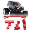 RC Steering Assembly Aluminum Alloy Replacement Exquisite Upgrade Parts for   LaTrax Teton 1Celsius18 RC Car