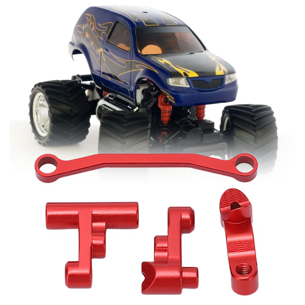 RC Steering Assembly Aluminum Alloy Replacement Exquisite Upgrade Parts for LaTrax Teton 1Celsius18 RC Car