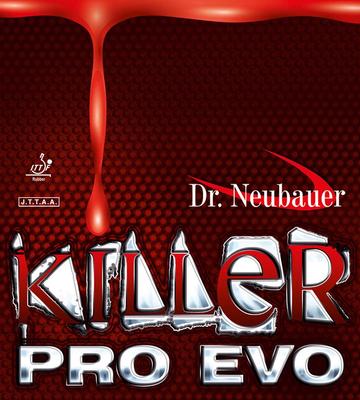 JUIC Killer Pro Evo Table Tennis Black 1185 Rubber, (BK), 1.3mm Thick,