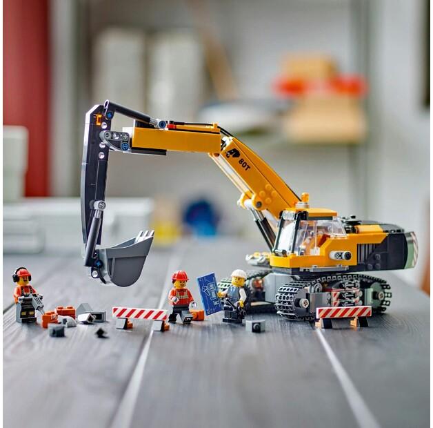 LEGO City 60420 Желтый экскаватор